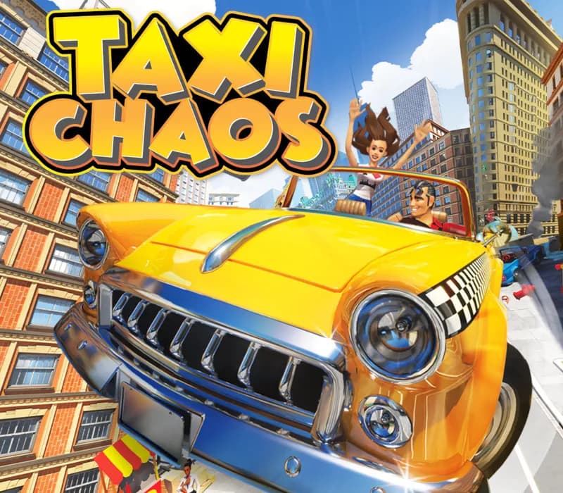 Okładka gry TAXI CHAOS Xbox One & Series X/S