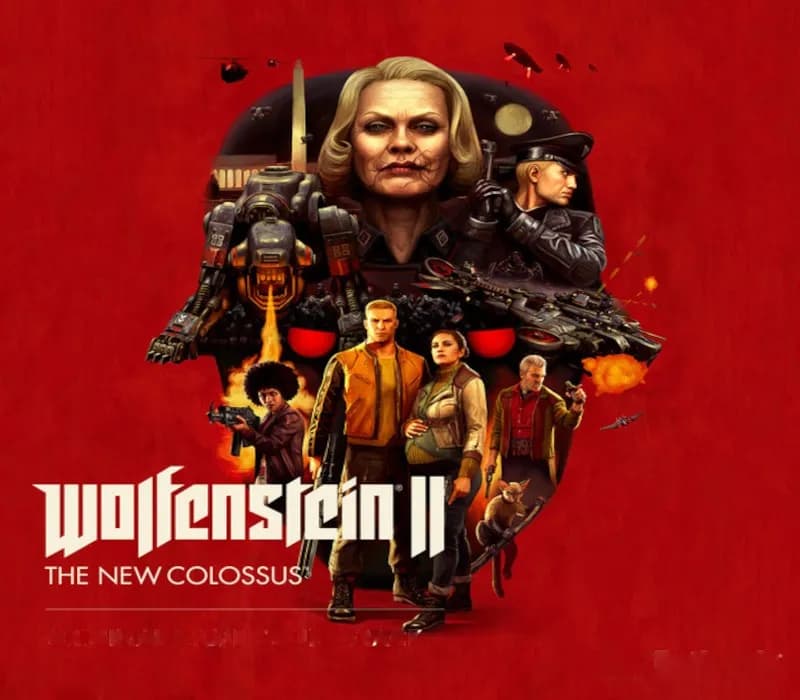 Okładka gry WOLFENSTEIN II: THE NEW COLOSSUS Xbox One & Series X/S