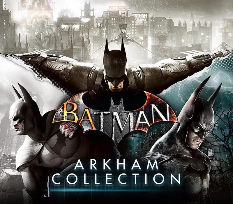 Okładka gry BATMAN ARKHAM COLLECTION Xbox One & Series X/S