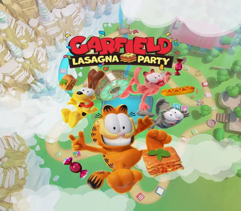 Okładka gry GARFIELD LASAGNA PARTY Xbox One & Series X/S