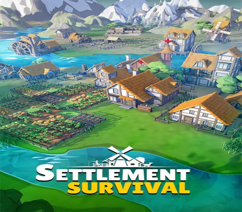 Okładka gry Settlement Survival Steam KLUCZ
