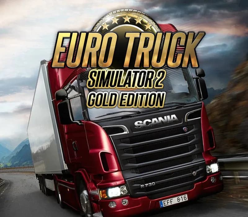 Okładka gry EURO TRUCK SIMULATOR 2 GOLD BUNDLE Steam KLUCZ
