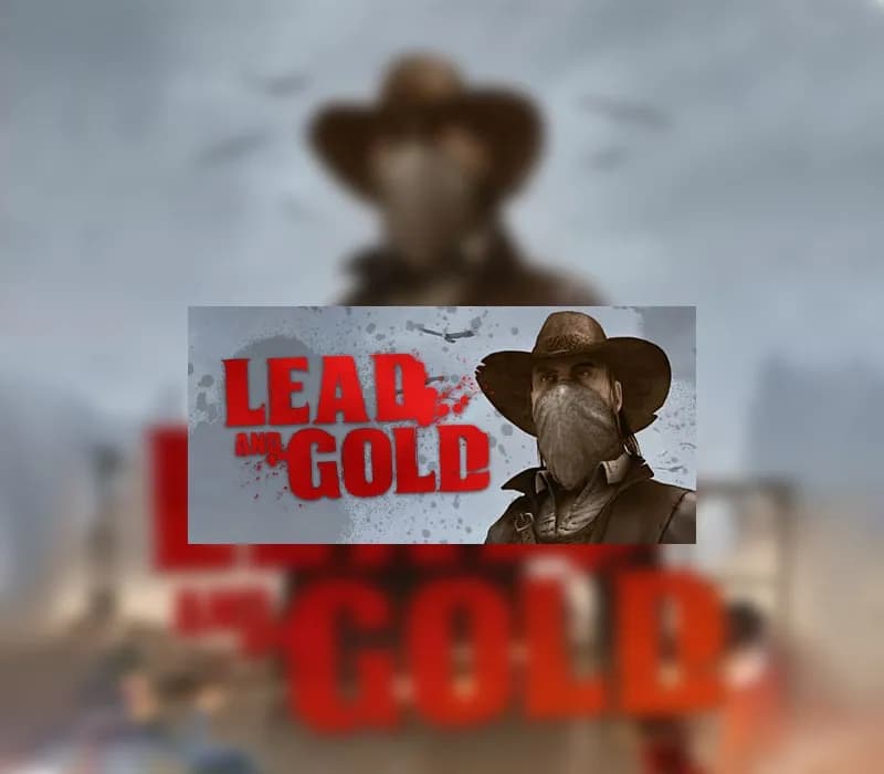 Okładka gry LEAD AND GOLD GANGS OF THE WILD Steam