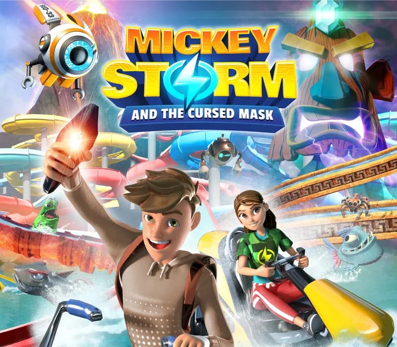 Okładka gry MICKEY STORM AND THE CURSED MASK Xbox One & Series X/S