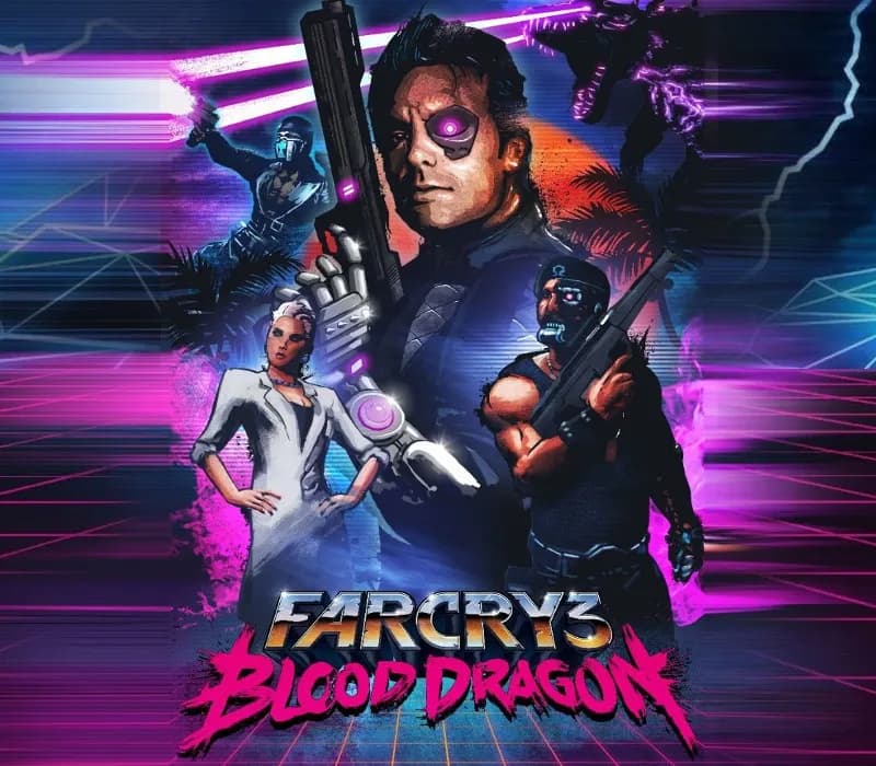 Okładka gry FAR CRY 3 BLOOD DRAGON CLASSIC EDITION Xbox One & Series X/S