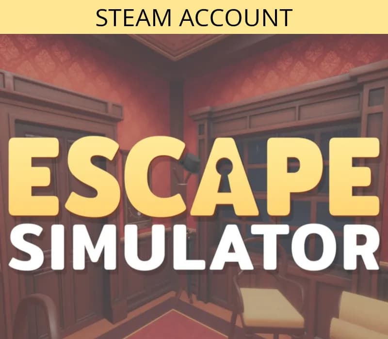 Okładka gry Escape Simulator STEAM KLUCZ