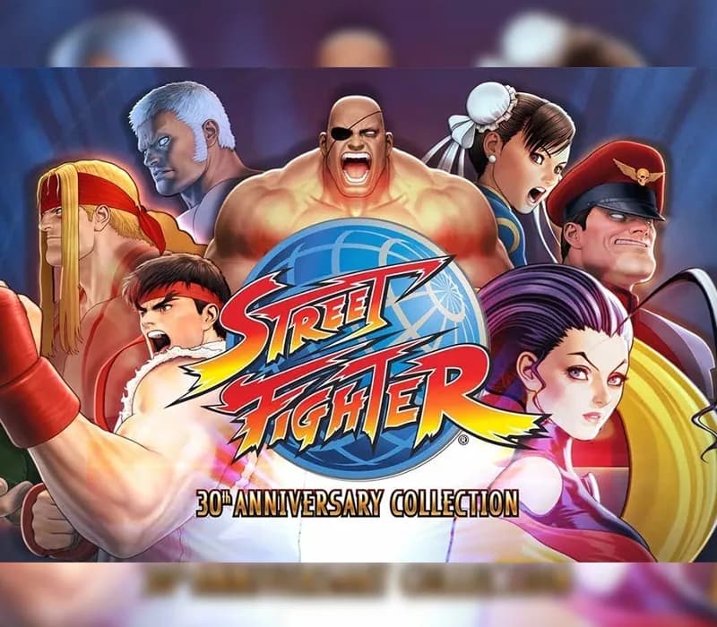 Okładka gry STREET FIGHTER 30TH ANNIVERSARY COLLECTION Xbox One & Series X/S