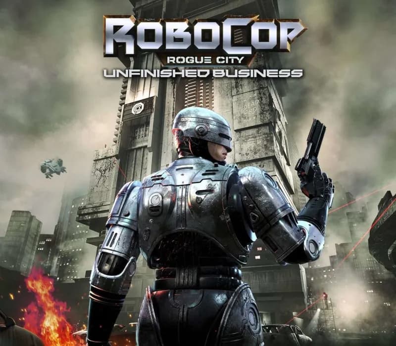 Okładka gry RoboCop: Rogue City Unfinished Business STEAM KLUCZ