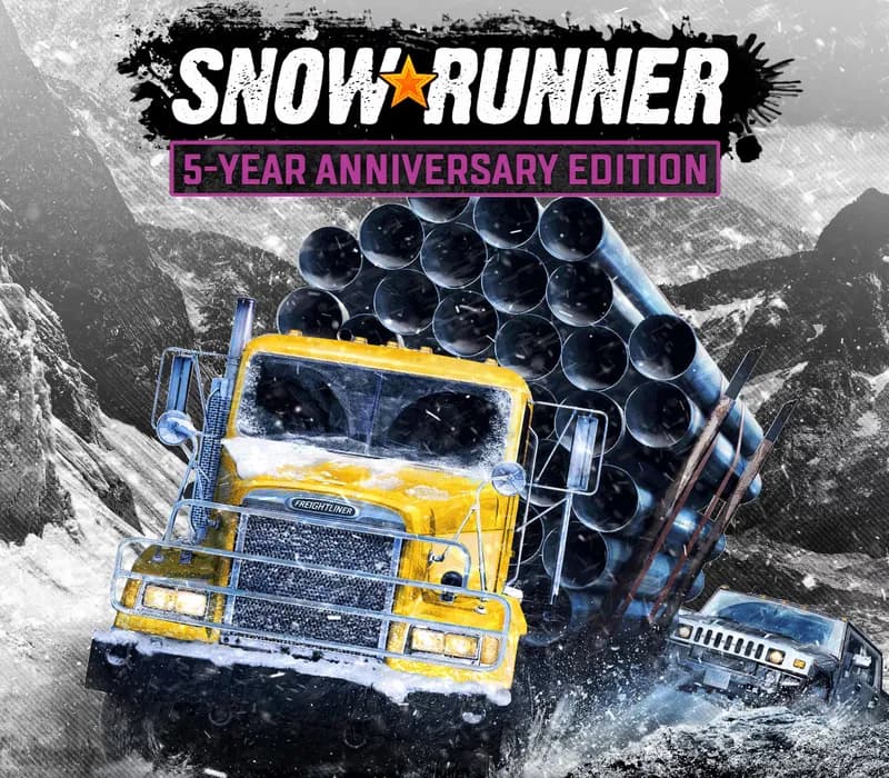 Okładka gry SnowRunner 5-Year Anniversary Edition STEAM KLUCZ