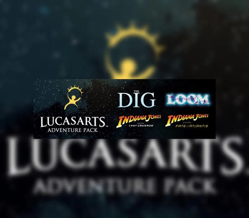 Okładka gry LucasArts Adventure Pack