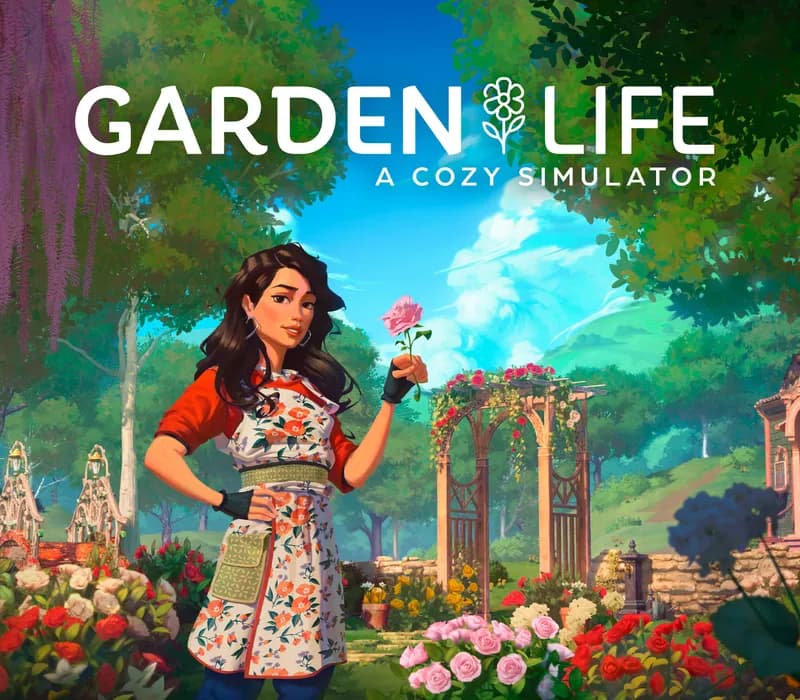 Okładka gry Garden Life: A Cozy Simulator STEAM KLUCZ