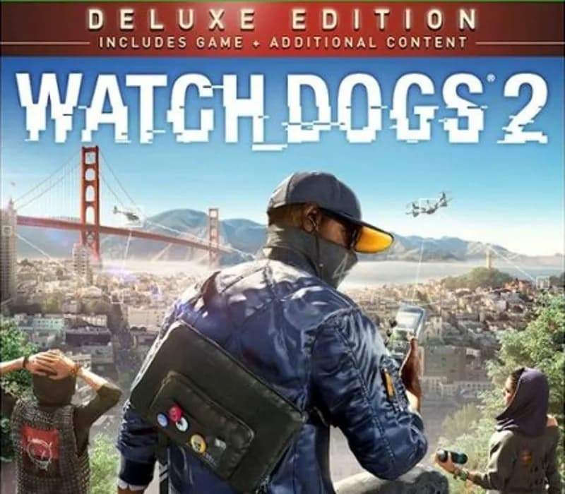 Okładka gry WATCH DOGS 2 Deluxe Edition Xbox One & Series X/S