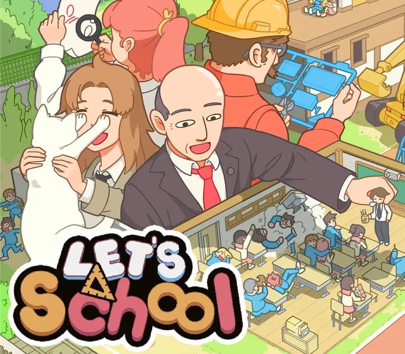 Okładka gry Let's School STEAM KLUCZ
