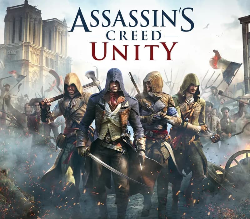 Okładka gry ASSASSIN'S CREED UNITY Xbox One & Series X/S