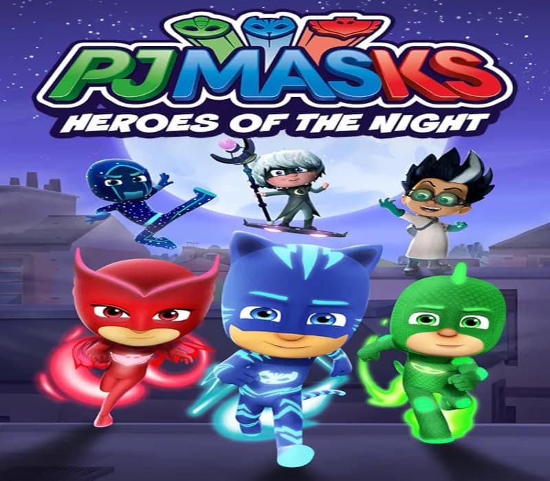 Okładka gry PJ MASKS: HEROES OF THE NIGHT Xbox One & Series X/S