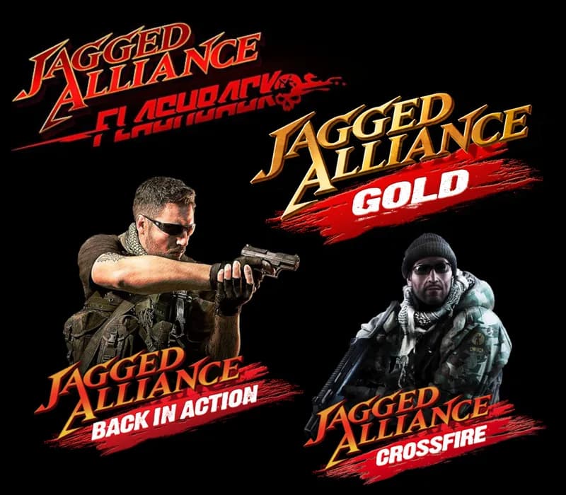 Okładka gry JAGGED ALLIANCE COMPLETE COLLECTION Steam