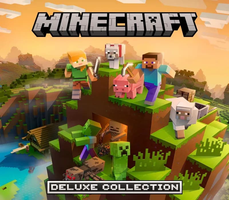 Okładka gry MINECRAFT DELUXE COLLECTION Xbox One & Series X/S