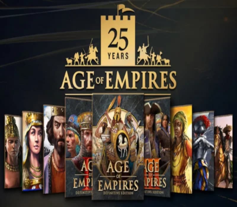 Okładka gry Age of Empires - 25th Anniversary Collection