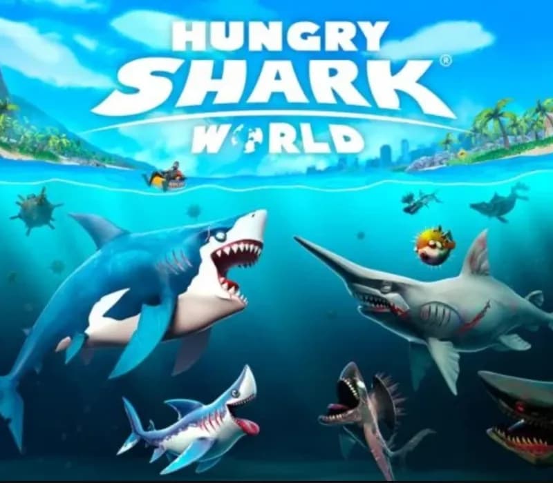Okładka gry HUNGRY SHARK WORLD Xbox One & Series X/S
