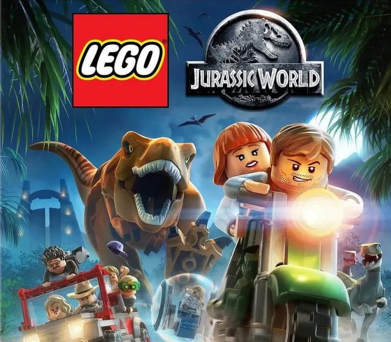 Okładka gry LEGO Jurassic World STEAM KLUCZ