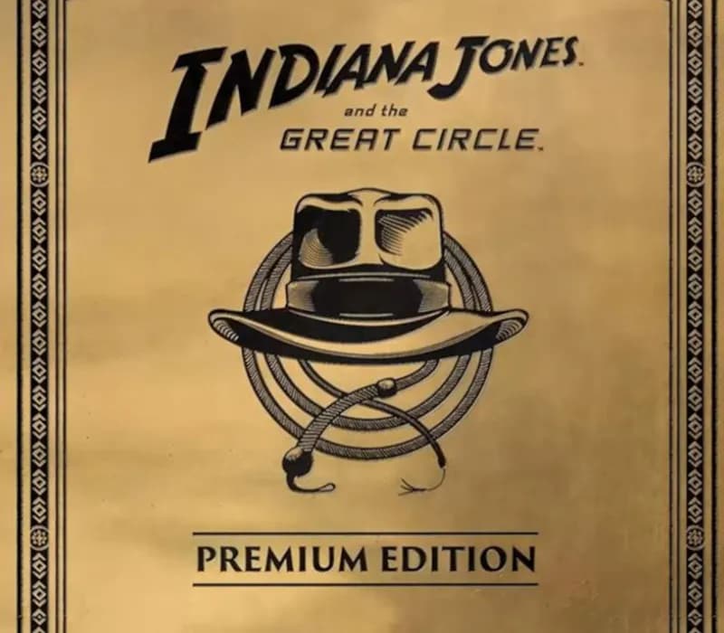 Okładka gry Indiana Jones and the Great Circle Digital Premium Edition STEAM KLUCZ