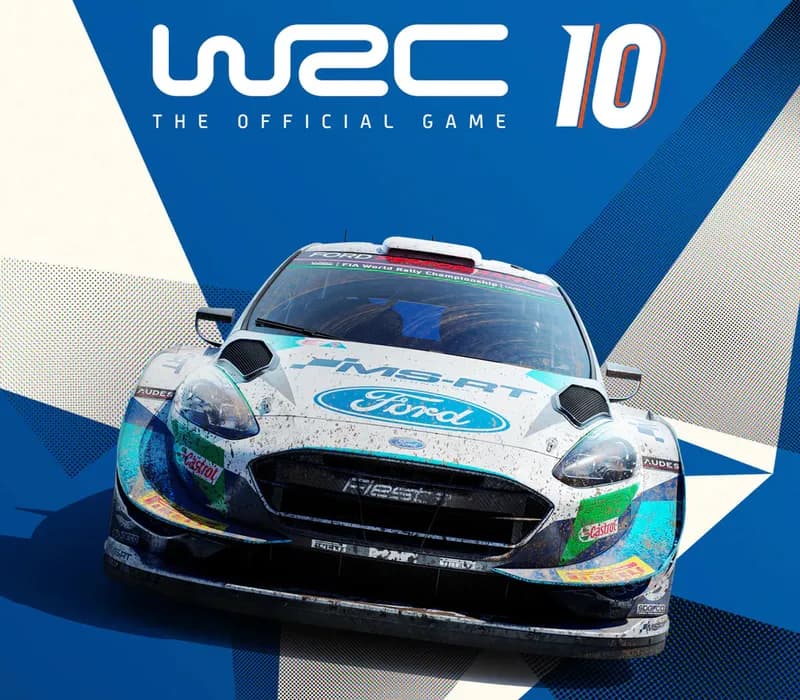 Okładka gry WRC 10 FIA WORLD RALLY CHAMPIONSHIP Xbox One & Series X/S