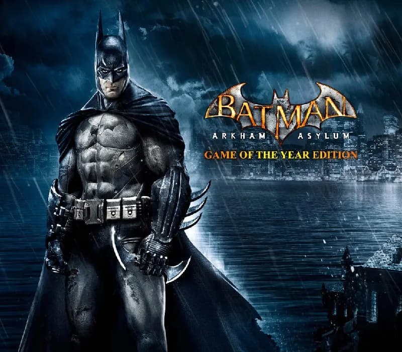 Okładka gry Batman: Arkham Asylum GOTY Edition STEAM KLUCZ