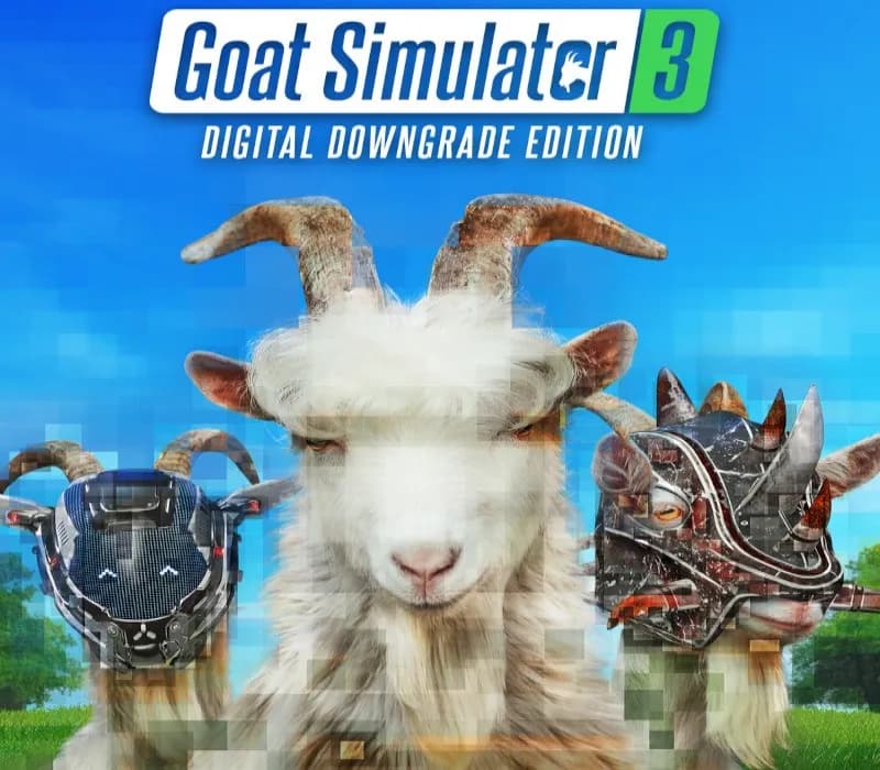 Okładka gry GOAT SIMULATOR 3: DIGITAL DOWNGRADE EDITION Xbox Series X/S