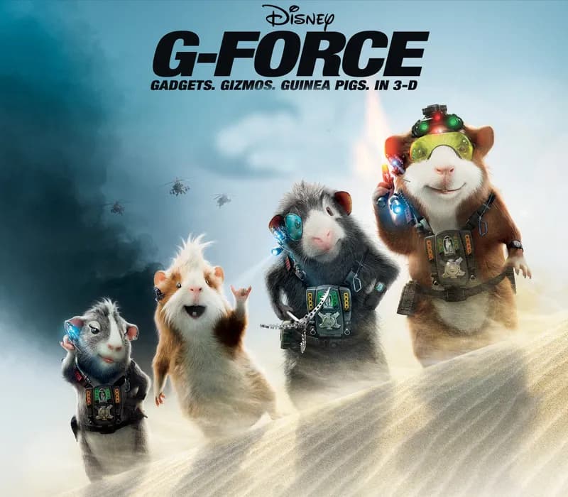 Okładka gry Disney G-Force