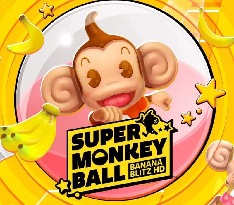 Okładka gry SUPER MONKEY BALL BANANA BLITZ HD Xbox One & Series X/S