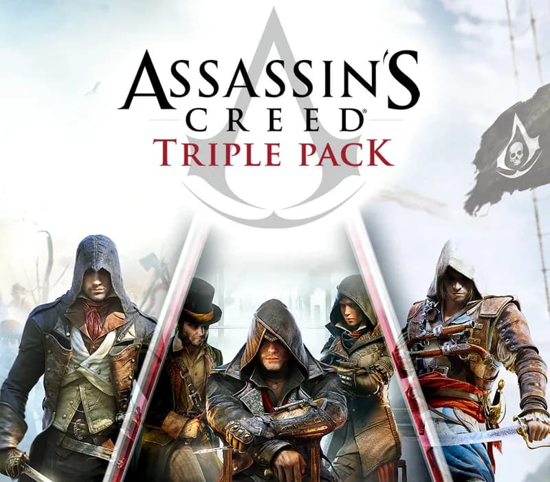 Okładka gry ASSASSIN'S CREED TRIPLE PACK Xbox One & Series X/S