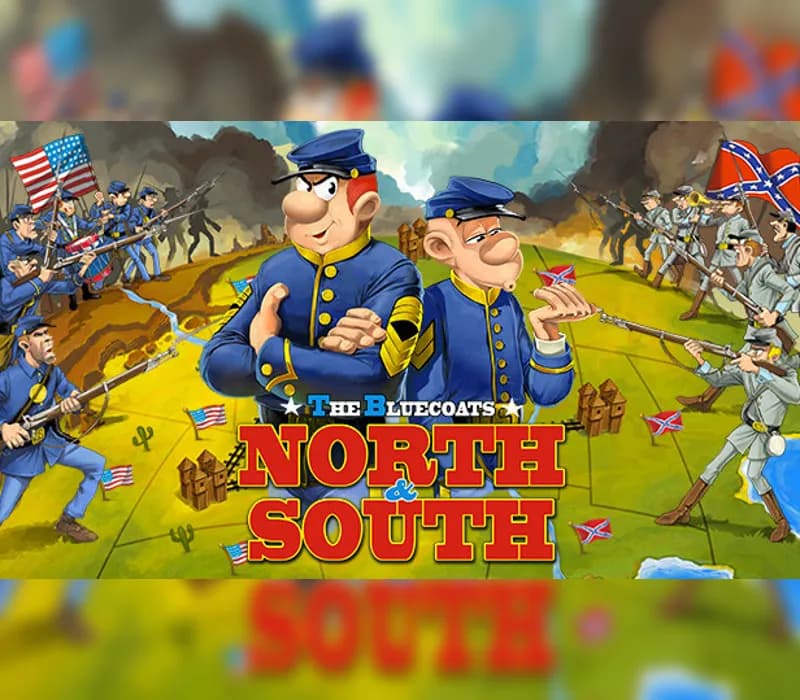 Okładka gry THE BLUECOATS NORTH & SOUTH Steam
