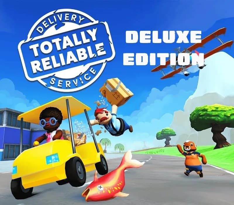 Okładka gry TOTALLY RELIABLE DELIVERY SERVICE DELUXE EDITION Xbox One & Series X/S