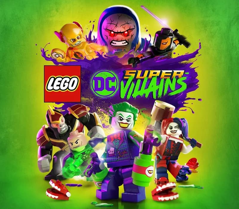 Okładka gry LEGO DC Super-Villains Xbox One & Series X/S