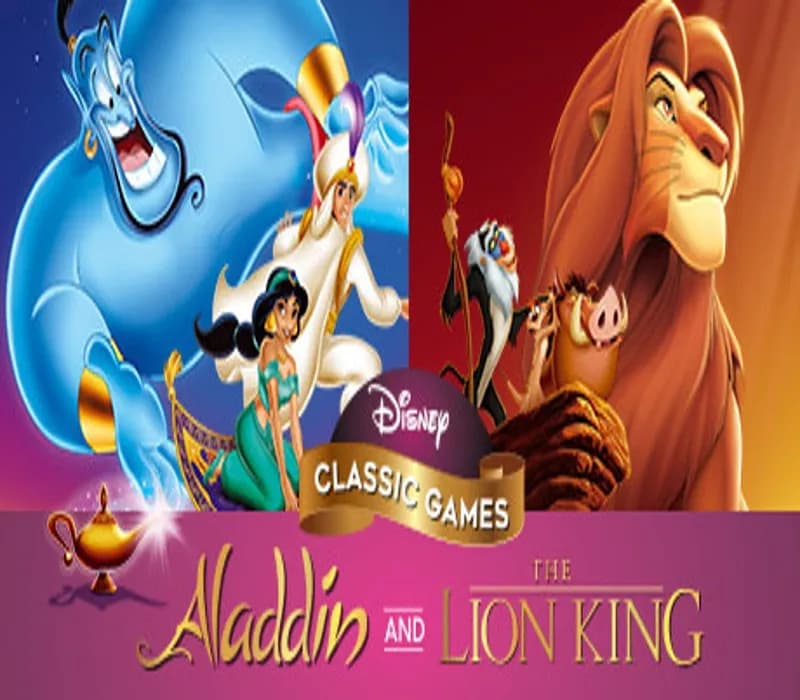 Okładka gry DISNEY CLASSIC GAMES ALADDIN THE LION KING Steam