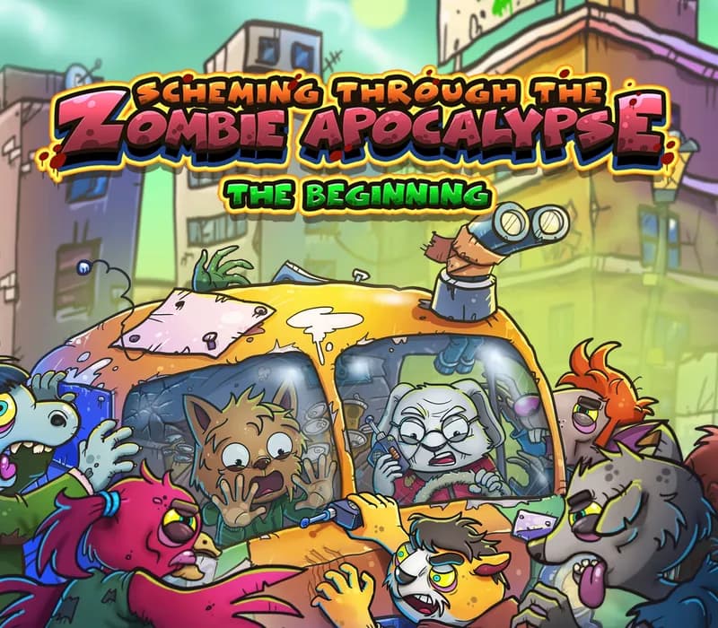 Okładka gry Scheming Through The Zombie Apocalypse: The Beginning