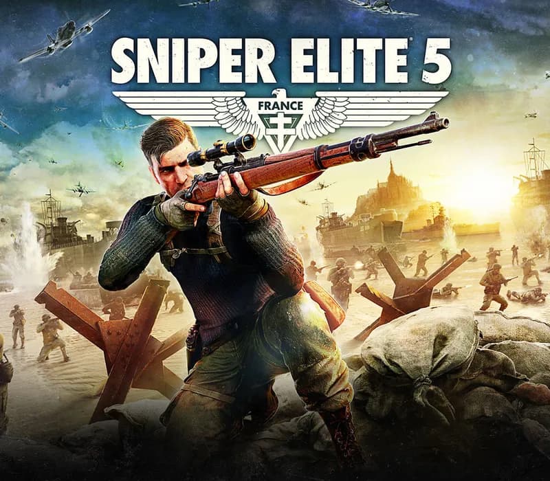 Okładka gry Sniper Elite 5 STEAM KLUCZ