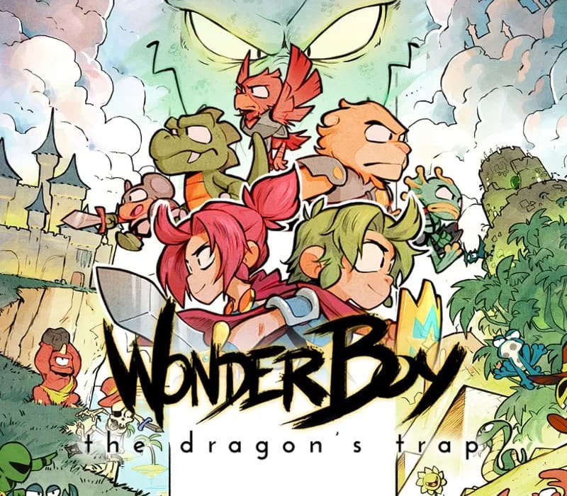 Okładka gry WONDER BOY THE DRAGON'S TRAP Steam