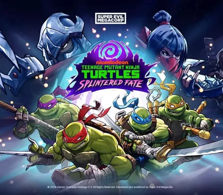 Okładka gry TEENAGE MUTANT NINJA TURTLES: SPLINTERED FATE Xbox One & Series X/S