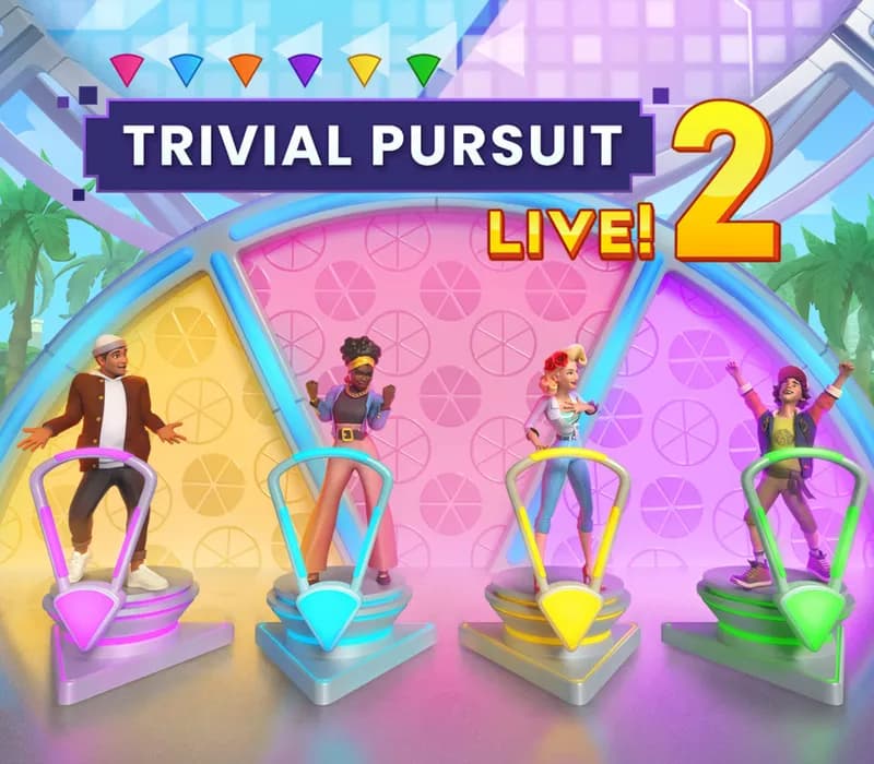 Okładka gry TRIVIAL PURSUIT LIVE! 2 Xbox One & Series X/S