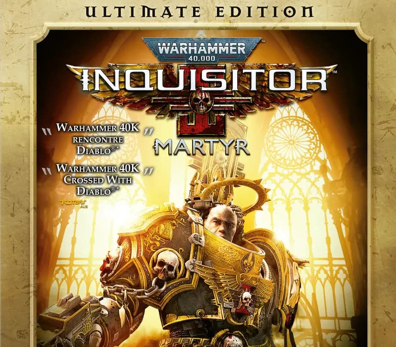 Okładka gry WARHAMMER 40,000 INQUISITOR MARTYR ULTIMATE Xbox Series X/S