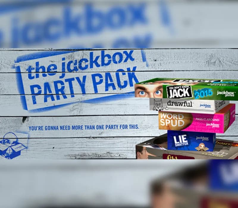 Okładka gry THE JACKBOX PARTY TRILOGY Xbox One & Series X/S