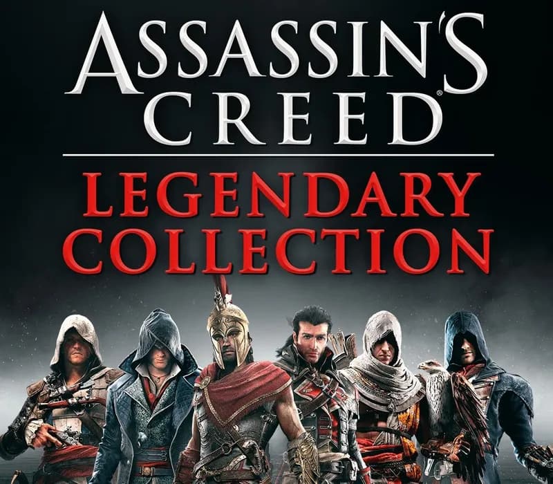 Okładka gry ASSASSIN'S CREED LEGENDARY COLLECTION Xbox One & Series X/S