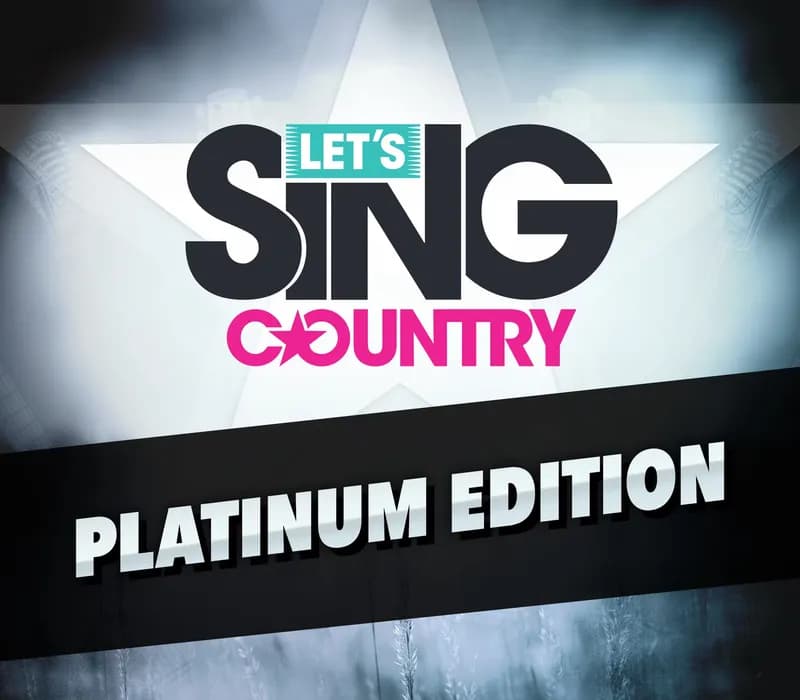 Okładka gry LET'S SING COUNTRY PLATINUM Xbox One & Series X/S