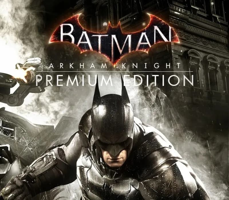 Okładka gry BATMAN ARKHAM KNIGHT PREMIUM EDITION Xbox One & Series X/S