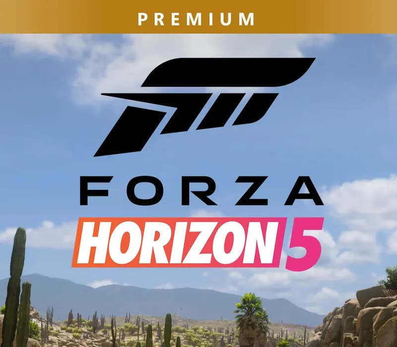 Okładka gry FORZA HORIZON 5 PREMIUM EDITION Xbox One & Series X/S