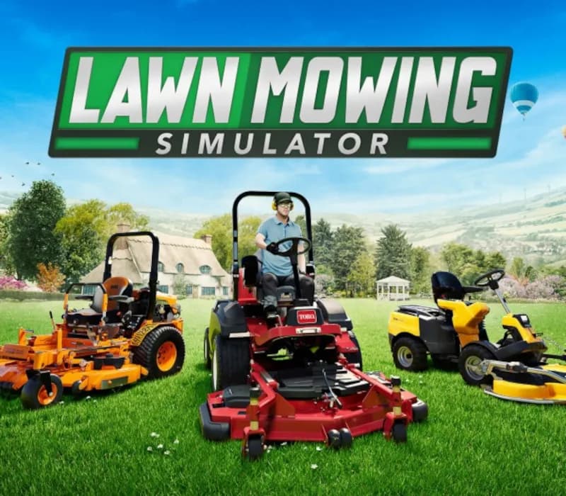 Okładka gry LAWN MOWING SIMULATOR Xbox One & Series X/S