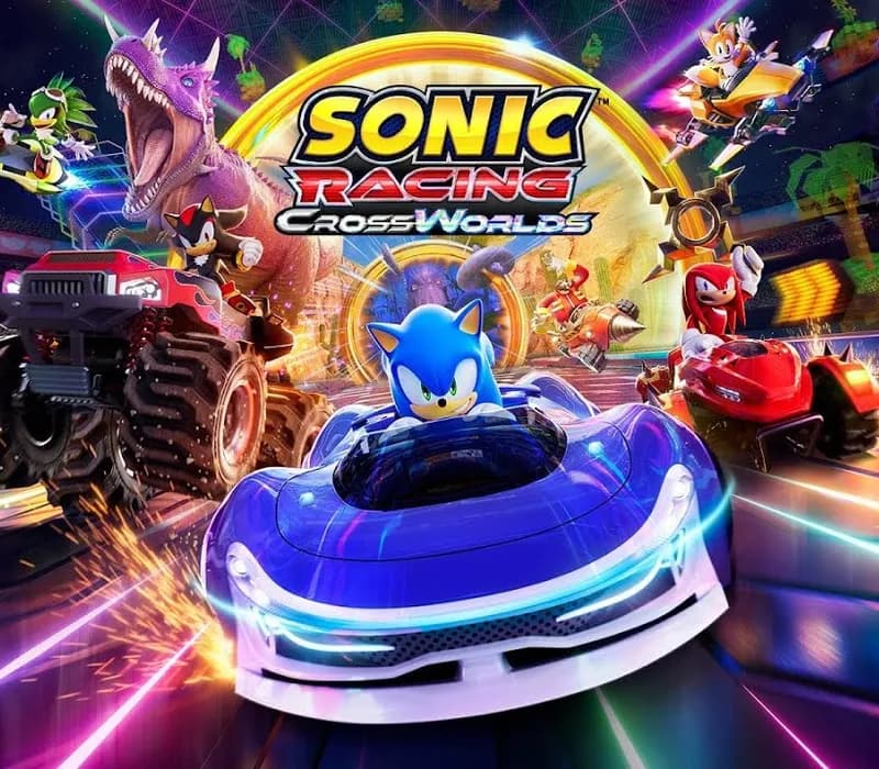 Okładka gry Sonic Racing: CrossWorlds STEAM KLUCZ