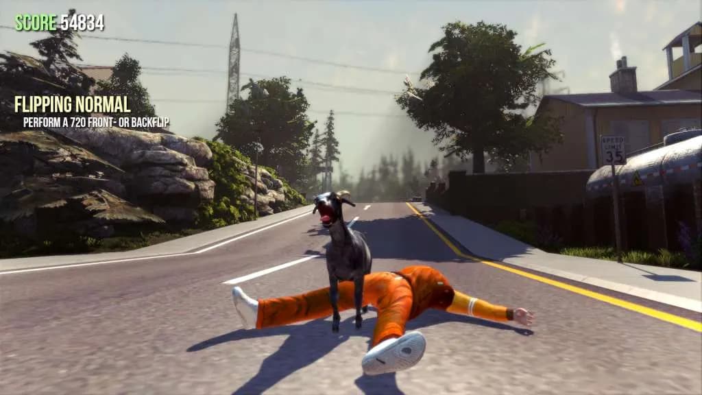Goat Simulator STEAM KLUCZ — zrzut ekranu 1 z 6