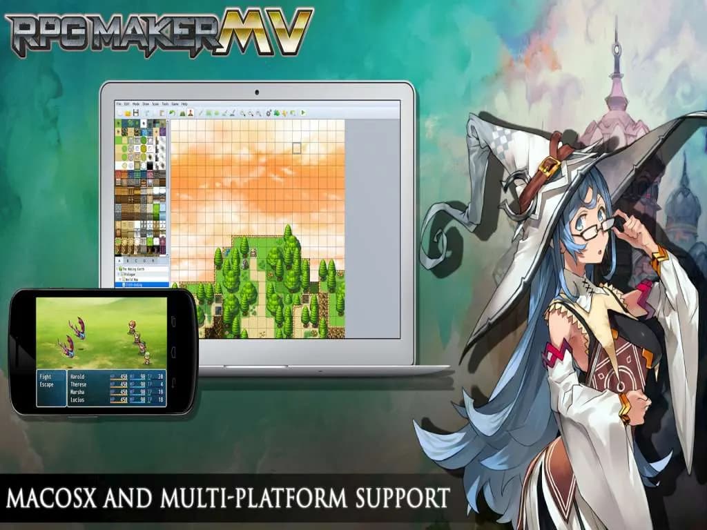 RPG Maker MV STEAM KLUCZ — zrzut ekranu 1 z 5